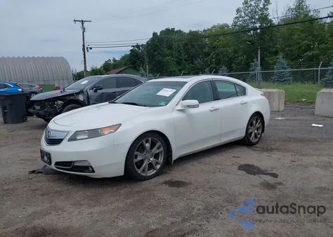 2012 Acura Tl 3.7 z USA, uszkodzony, nr VIN 19UUA9F7XCA009523